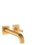 AXOR-HG-AXOR-Citterio-E-Einhebel-Waschtischmischer-Unterputz-fuer-Wandmontage-mit-Pingriff-Auslauf-221-mm-und-Rosetten-Brushed-Gold-Optic-36106250 gallery number 1